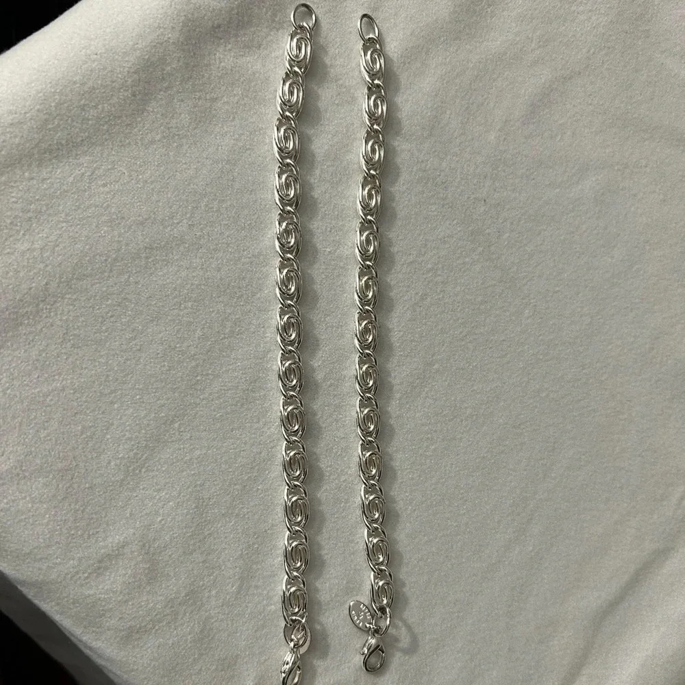 Erwin Pearl‎ Silver Braclet
